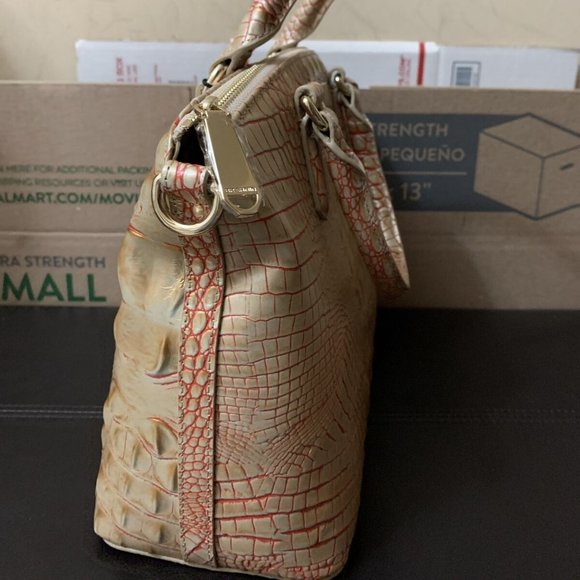 Brahmin Duxbury Sunkiss Satchel NWT PRICE FIRM STOCK PHOTOS Only - Picture 6 of 8